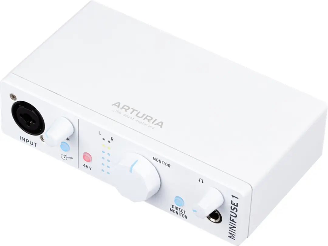 Arturia MiniFuse 1 Audio Interface - USB-C - Wit - afbeelding 2 van 5
