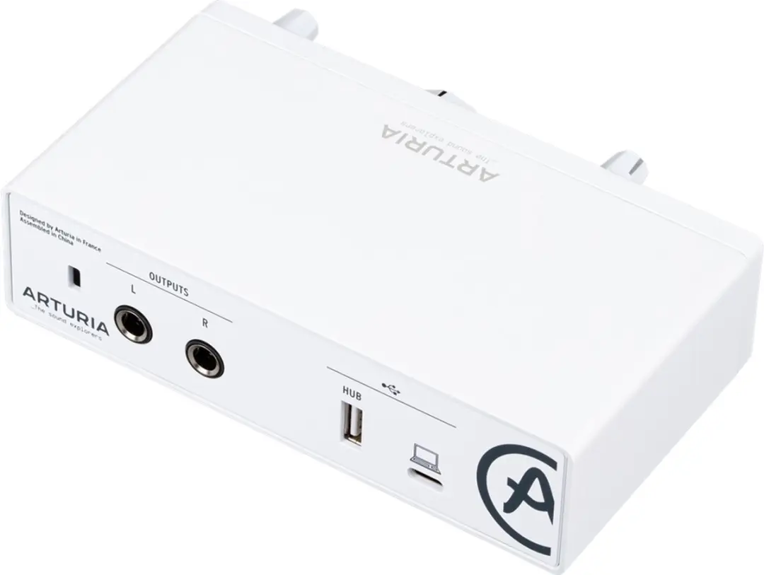 Arturia MiniFuse 1 Audio Interface - USB-C - Wit - afbeelding 5 van 5