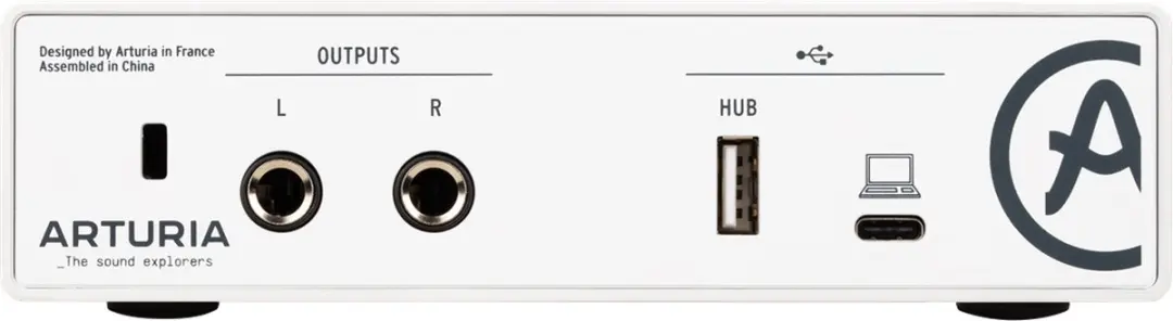 Arturia MiniFuse 1 Audio Interface - USB-C - Wit - afbeelding 3 van 5