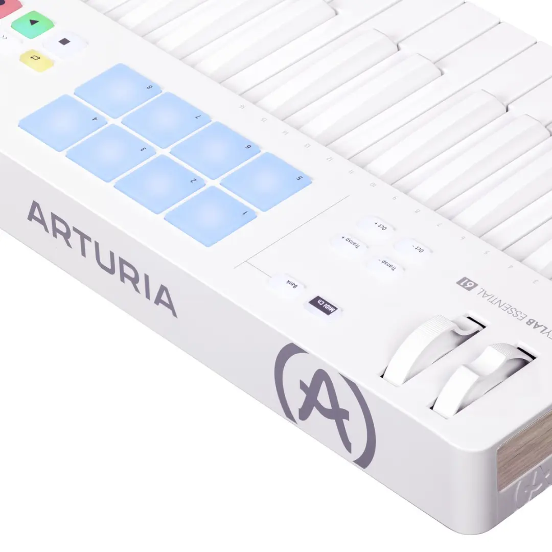 Arturia KeyLab Essential 61 MK3 MIDI-keyboard - Alpine White - afbeelding 6 van 6