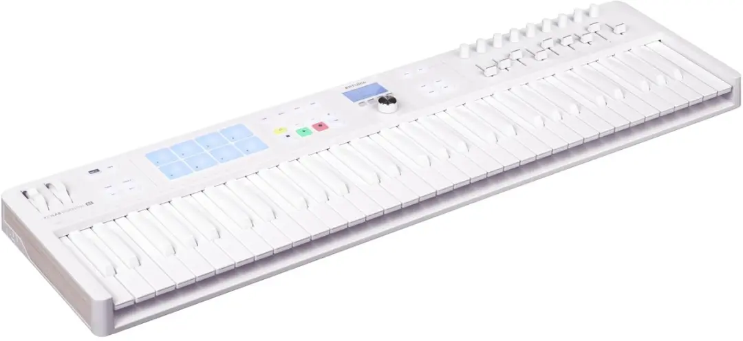 Arturia KeyLab Essential 61 MK3 MIDI-keyboard - Alpine White - afbeelding 4 van 6