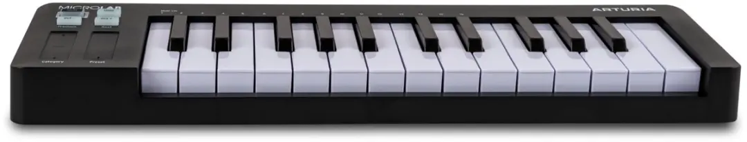 Arturia MicroLab MK3 MIDI Keyboard 25 Toetsen - Zwart - afbeelding 2 van 5