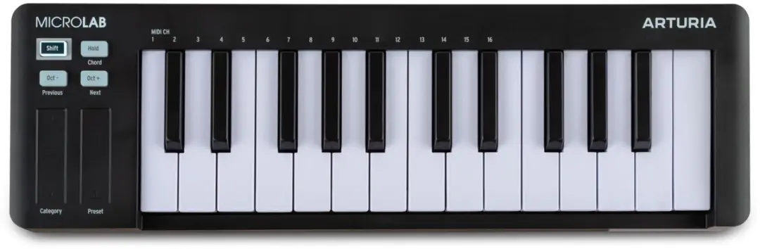 Arturia MicroLab MK3 MIDI Keyboard 25 Toetsen