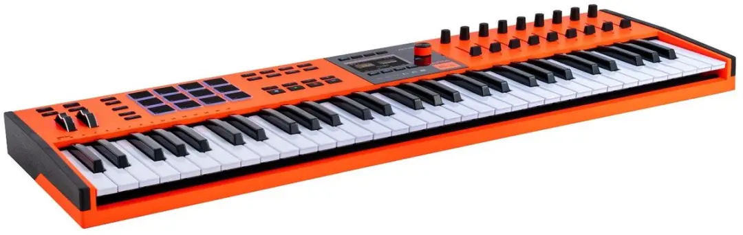 Arturia KeyLab 61 Mk3 Ultra MIDI Controller - Oranje - afbeelding 4 van 4