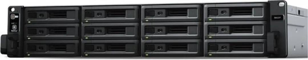 Synology RX1217RP RackStation - 12 Sloten - Roodundant PSU - Zwart/Grijs - afbeelding 6 van 6