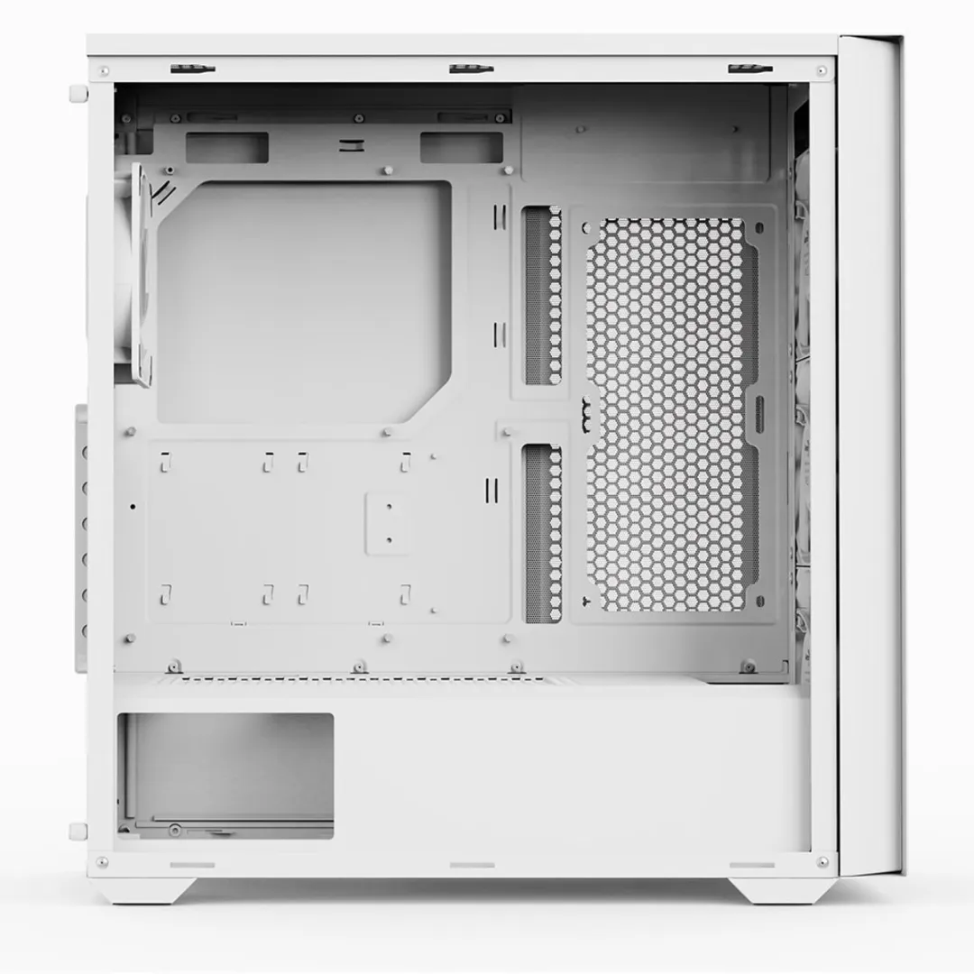 Aerocool D502A Midi Tower - Wit