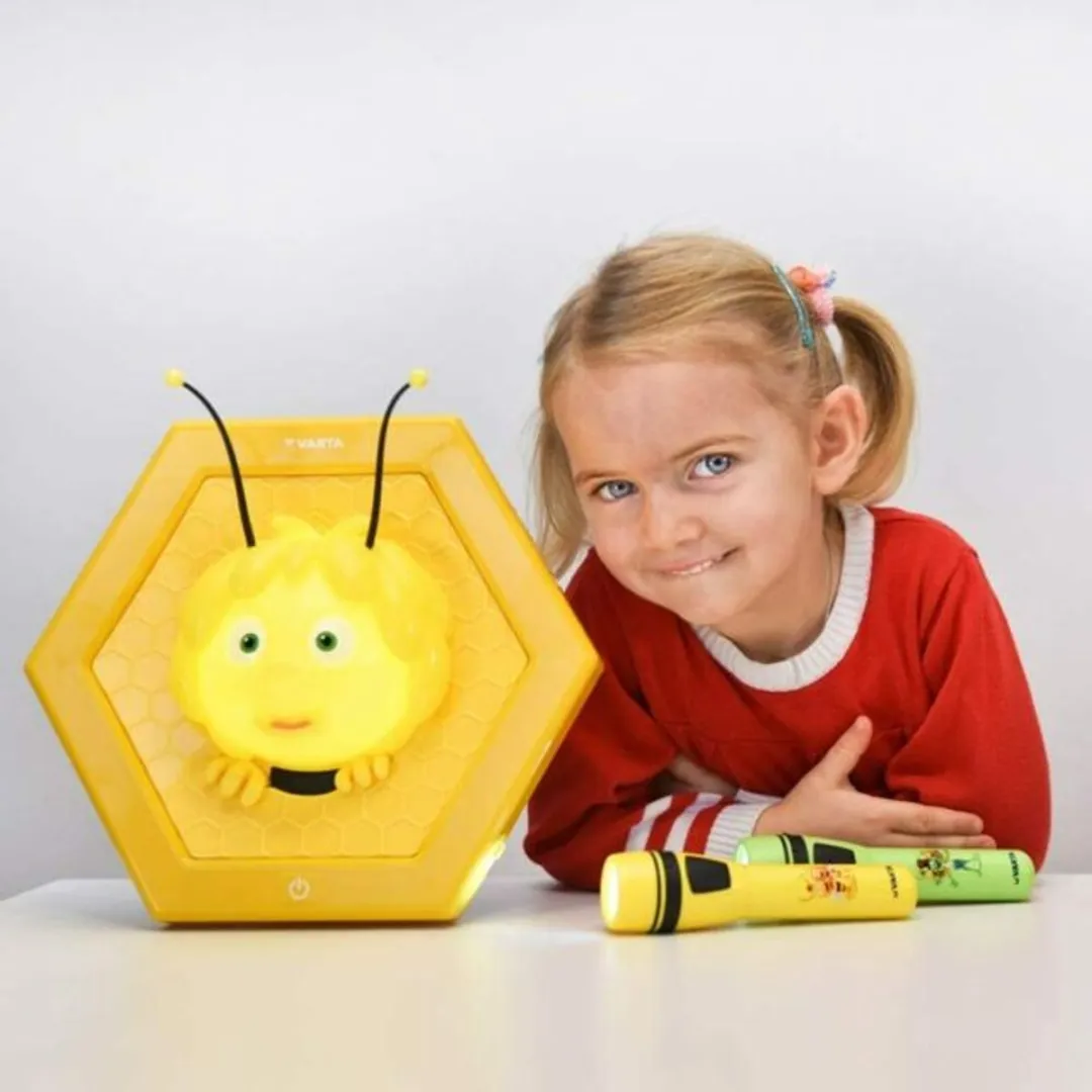 Varta Maya de Bij Wandlamp - Geel