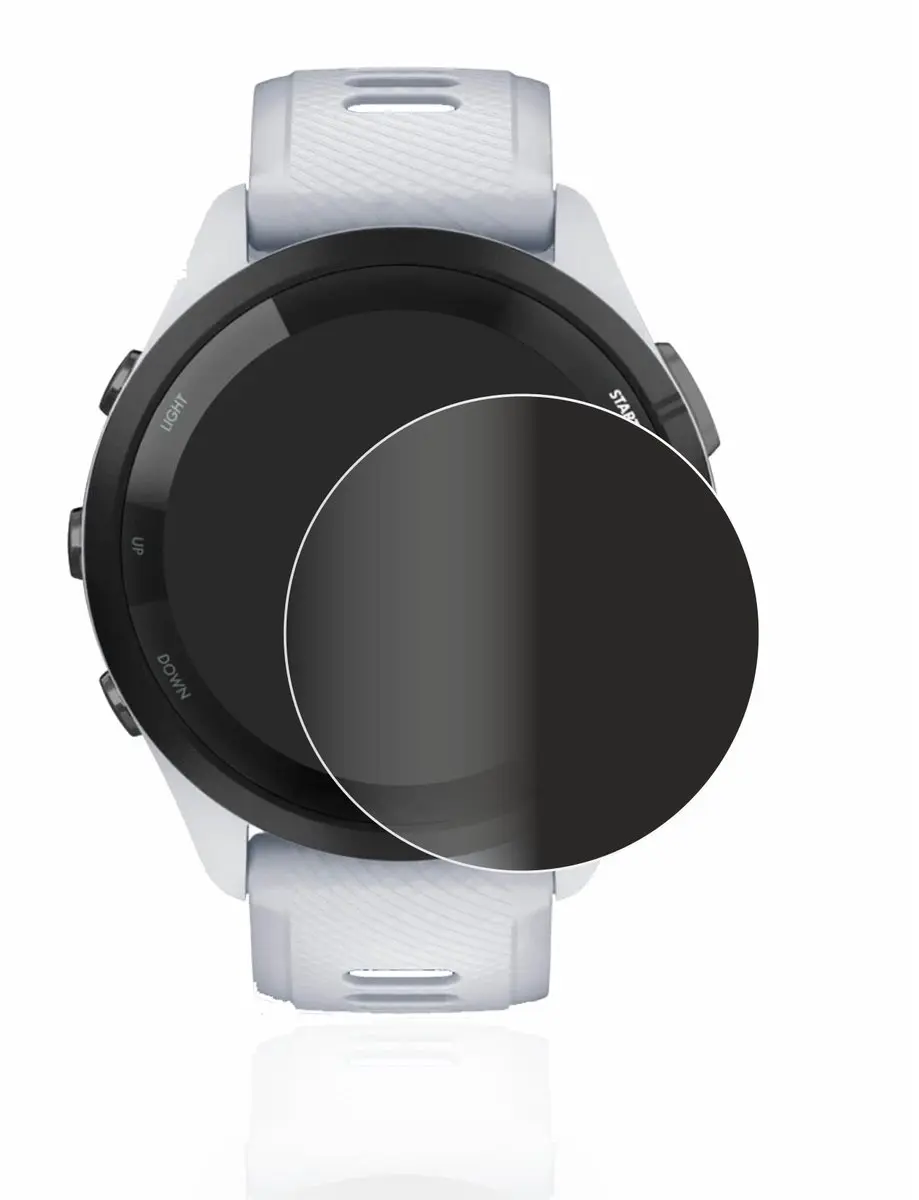upscreen Privacy Screenprotector Garmin Forerunner 265 - afbeelding 5 van 6