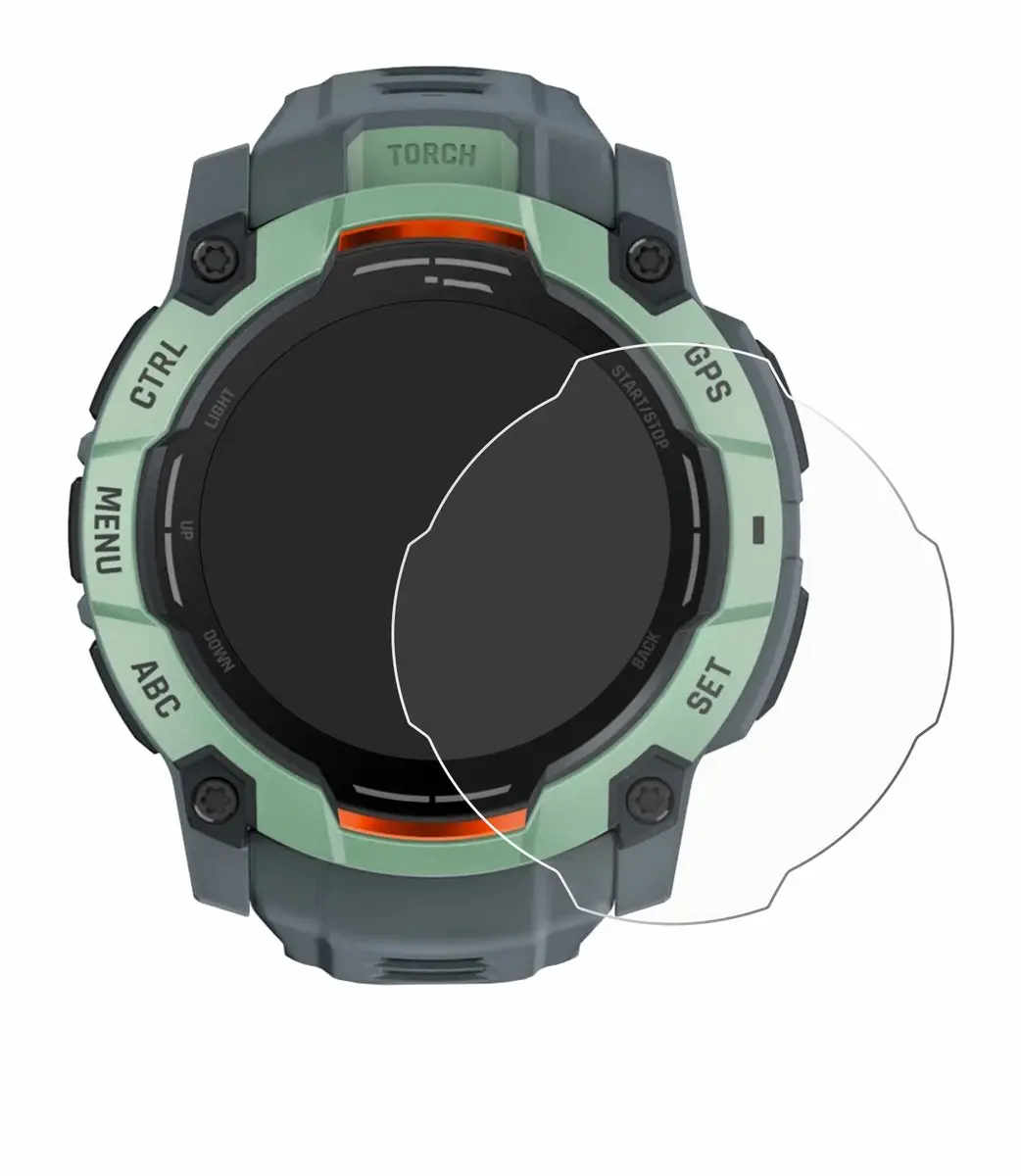 upscreen Screenprotector Garmin Instinct 3 AMOLED 50mm - afbeelding 5 van 6