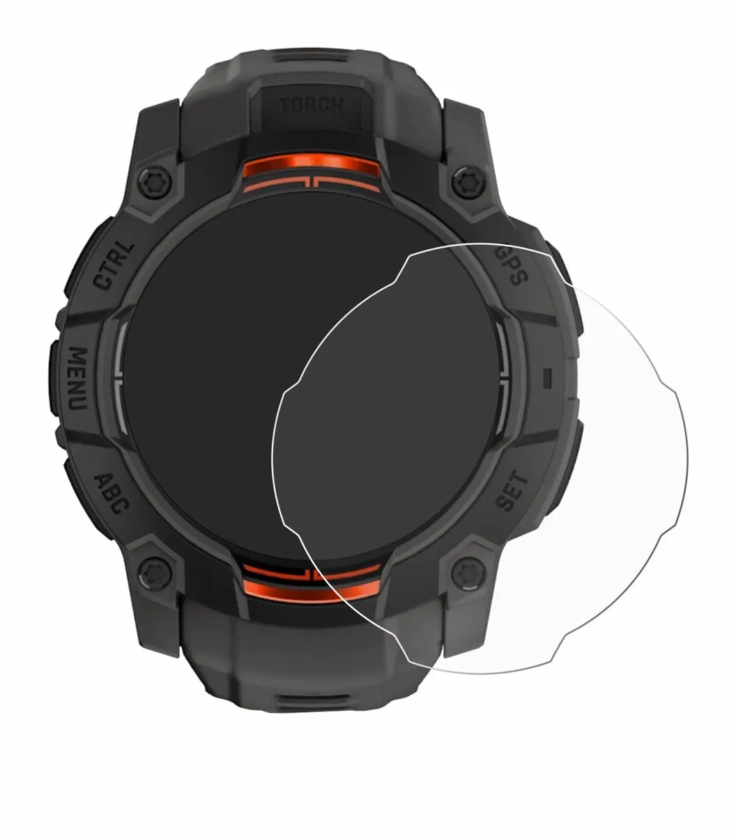 upscreen Screenprotector Garmin Instinct 3 Solar 45mm - afbeelding 5 van 6