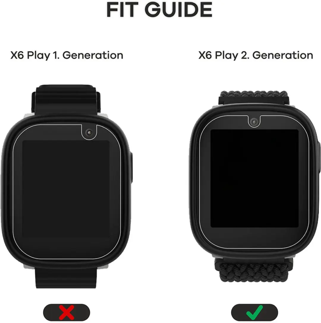 upscreen Xplora X6 Play Screenprotector - Transparant - afbeelding 2 van 6