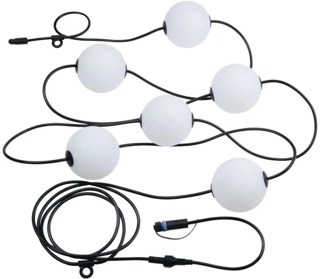 Paulmann Plug & Shine Naima LED-lichtketting - 6 Punten - Multicolor