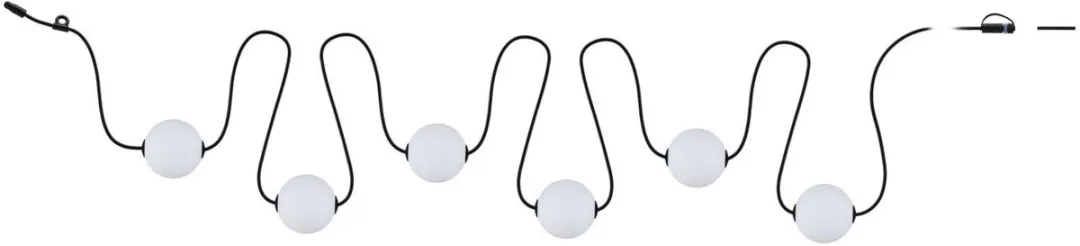Paulmann Plug & Shine Naima LED-lichtketting - 6 Punten - Multicolor