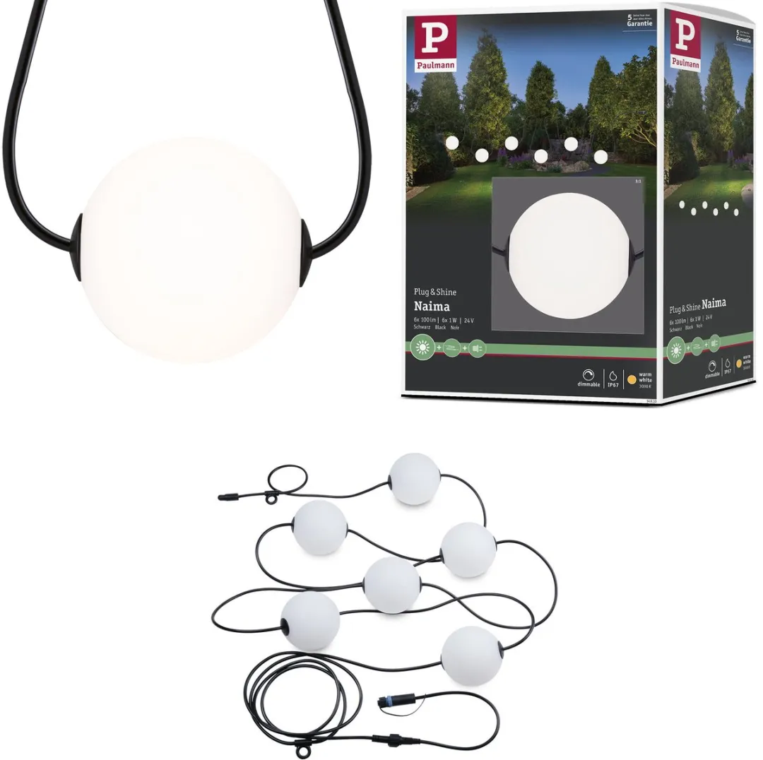 Paulmann Plug & Shine Naima LED-lichtketting