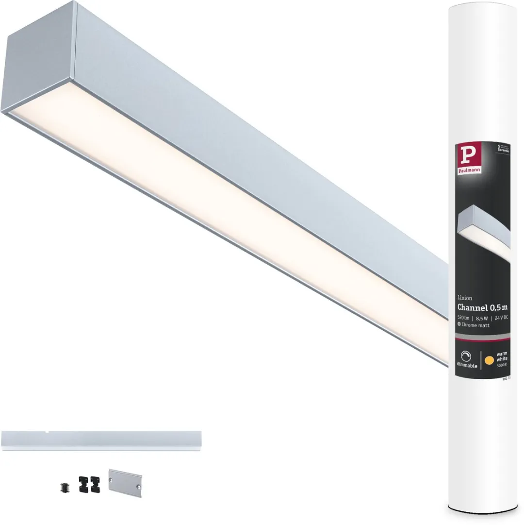 Paulmann Linion Lichtkanaal 0,5m 24V 8,5W 3000K