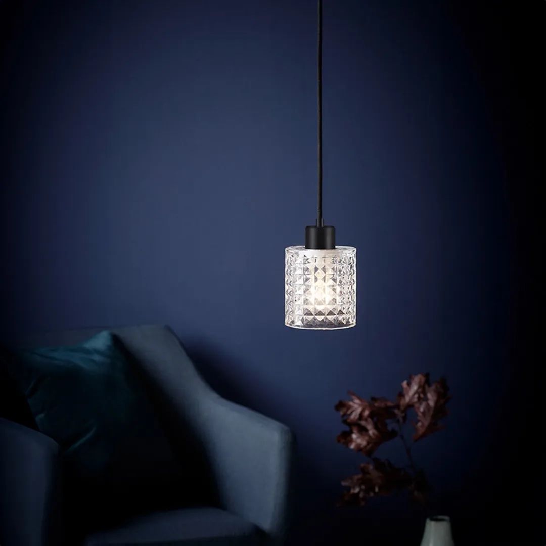 Nordlux Hollywood Hanglamp E27 - Helder glas - afbeelding 6 van 6