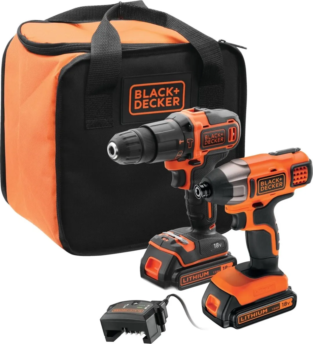BLACK+DECKER BCK21S2S-QW Klopboormachine