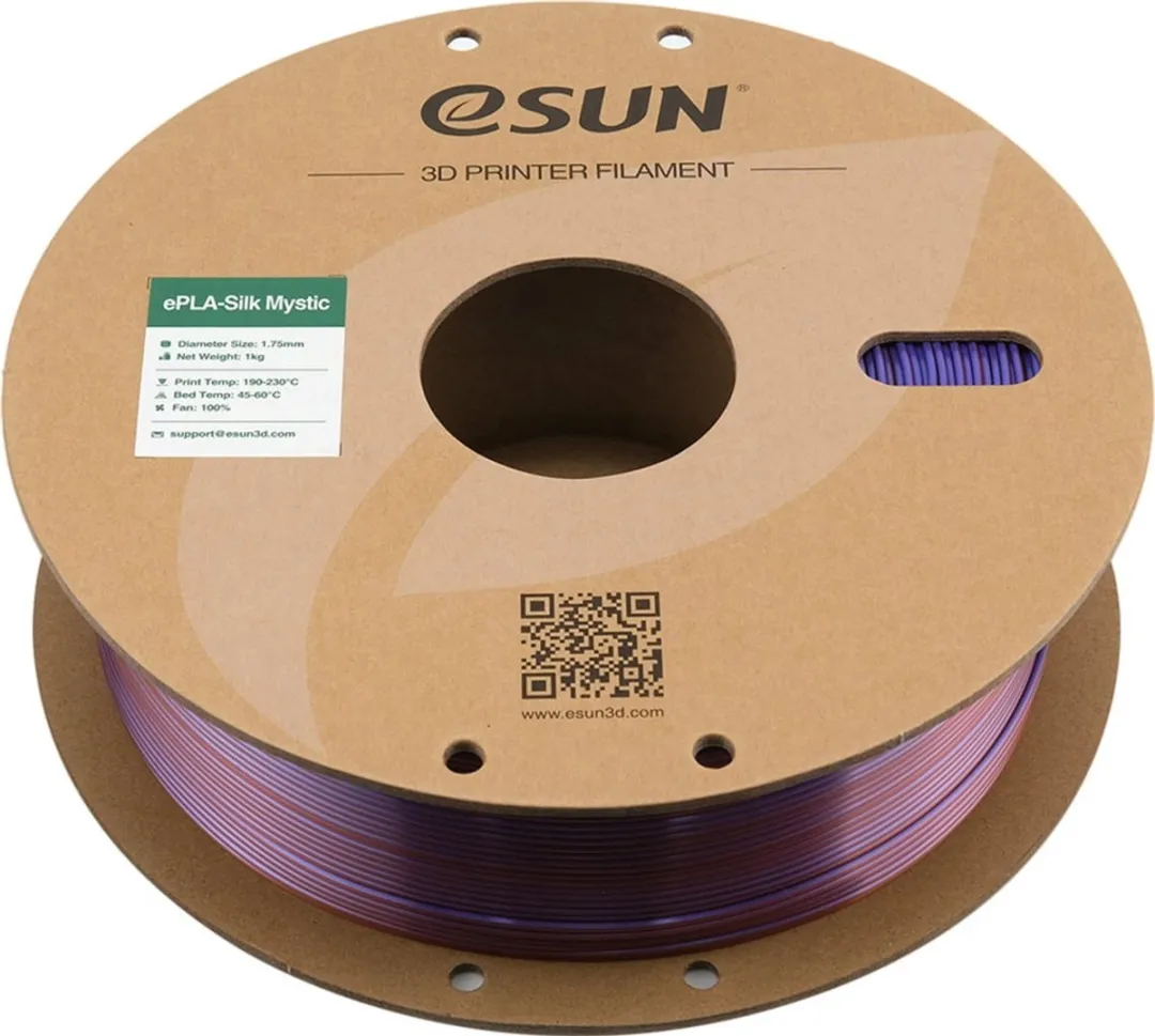 ESUN ePLA-Silk-Mystic Koperpaarsgroen 3D Filament 1kg - 1.75mm