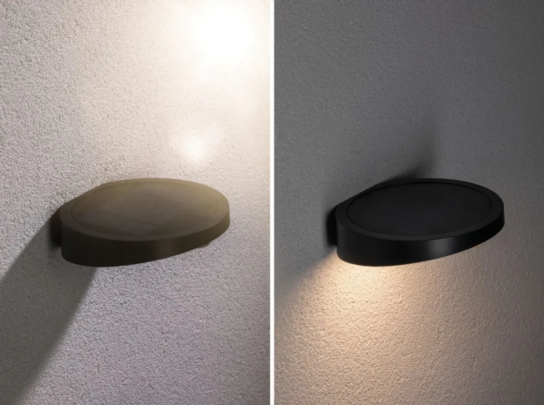 Paulmann Ryse Bewegingsmelder Solar LED Wandarmatuur 3000K - Antraciet