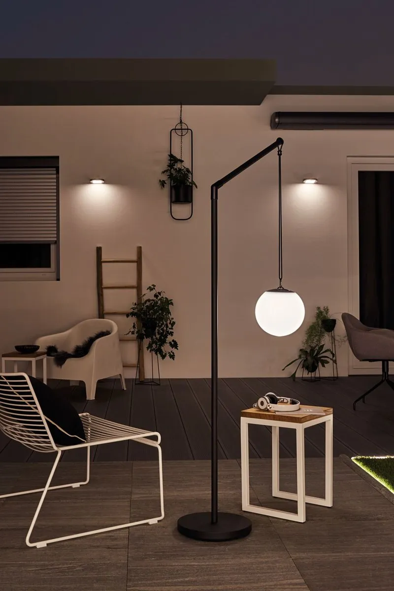 Paulmann Ryse Bewegingsmelder Solar LED Wandarmatuur 3000K - Antraciet - afbeelding 6 van 6