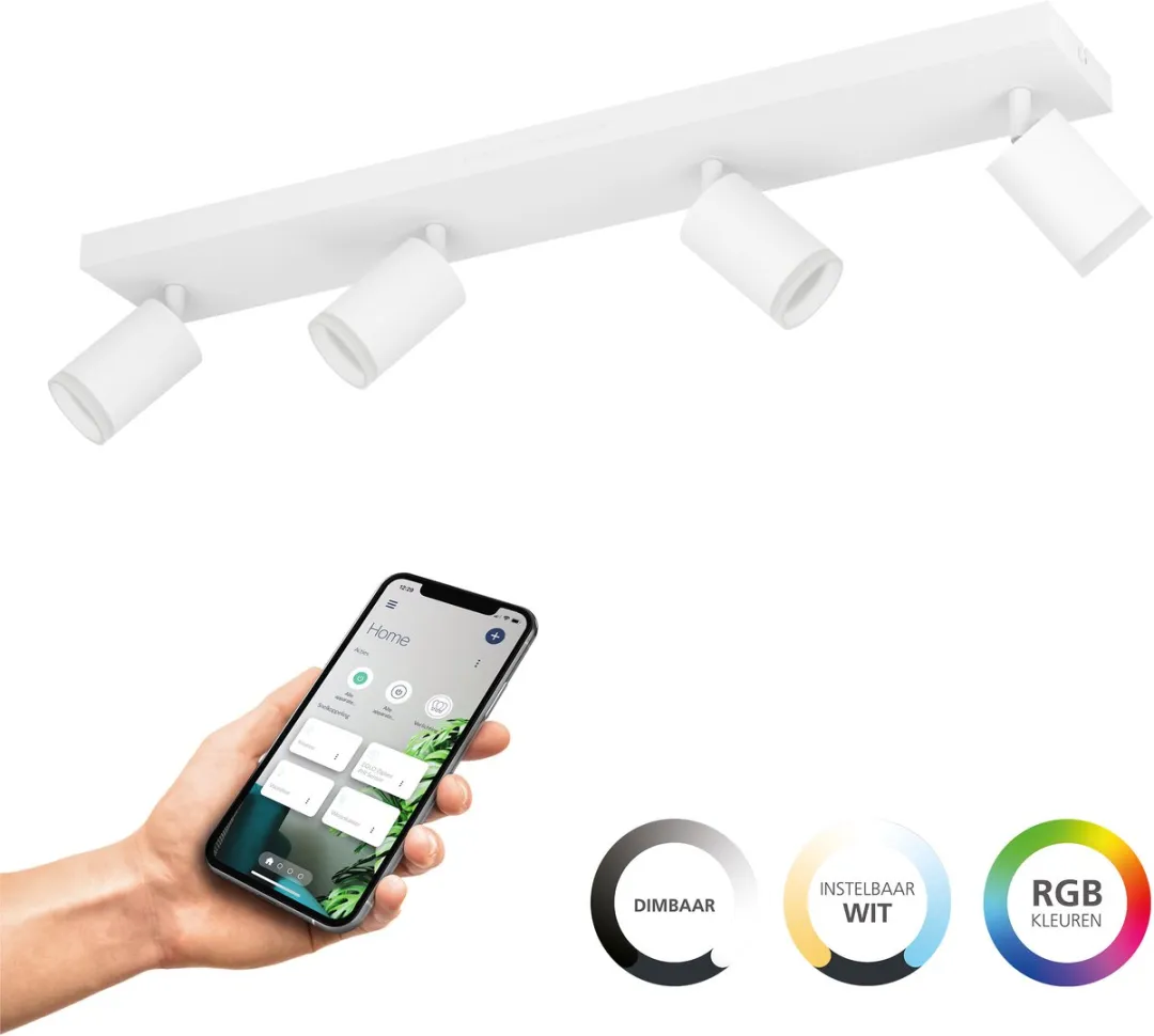 EGLO connect.z Melitello-Z Smart Spot LED 68cm