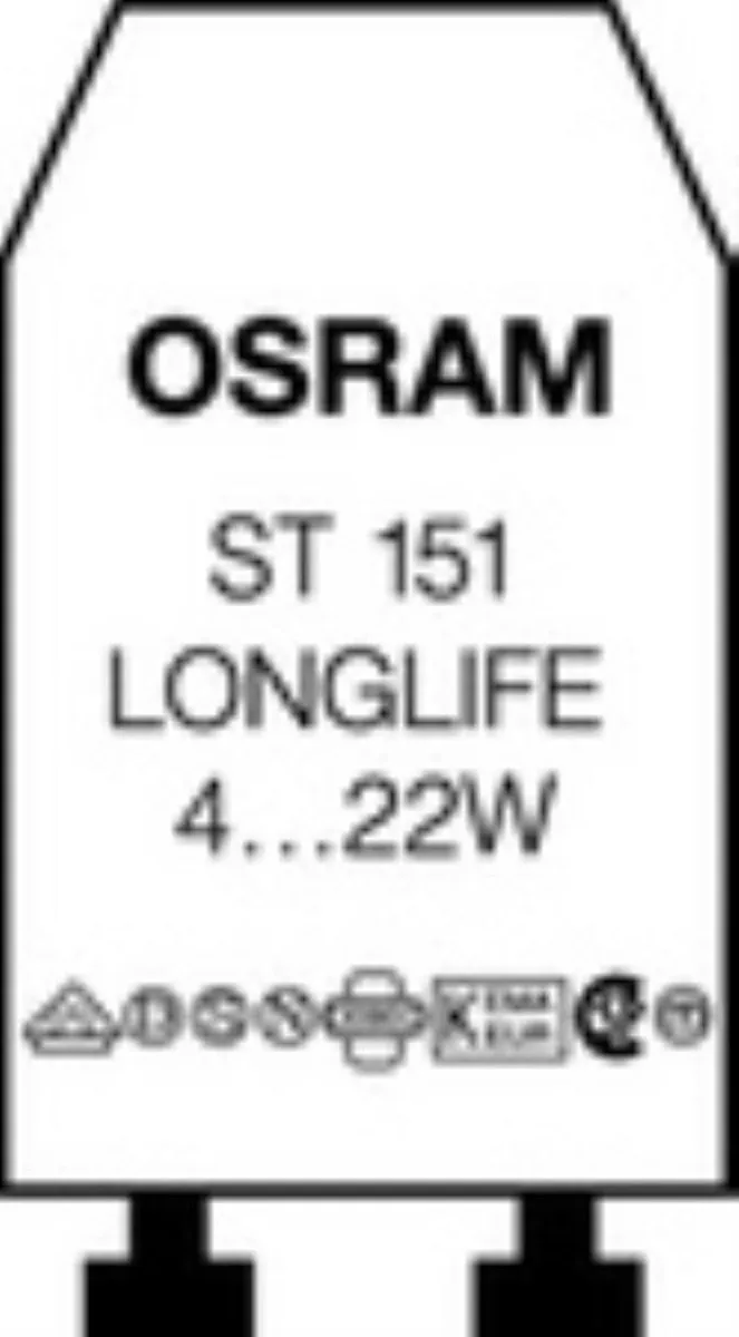 Osram Longlife Starter E39SH - TL-buis 22W - afbeelding 3 van 6