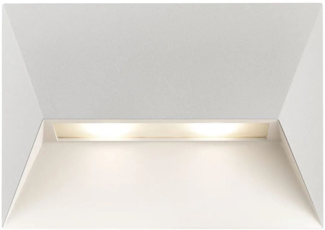 Nordlux Pontio 27 Wandlamp Aluminium - Wit