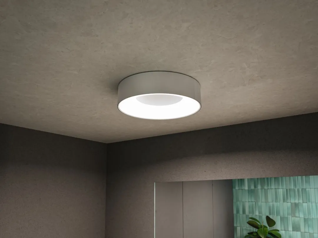 Paulmann Casca LED Plafondlamp 16W IP44 - 1500lm - Alu mat