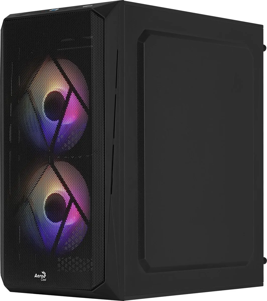 Aerocool CS107V2 ATX Semi-tower - Zwart