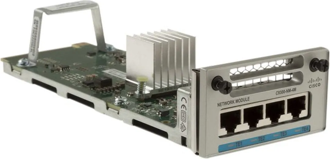 Cisco Catalyst 9300 C9300-NM-4M= Netwerkmodule