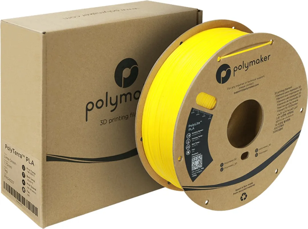 Polymaker PLA Filament 1.75mm Limoengroen 1kg