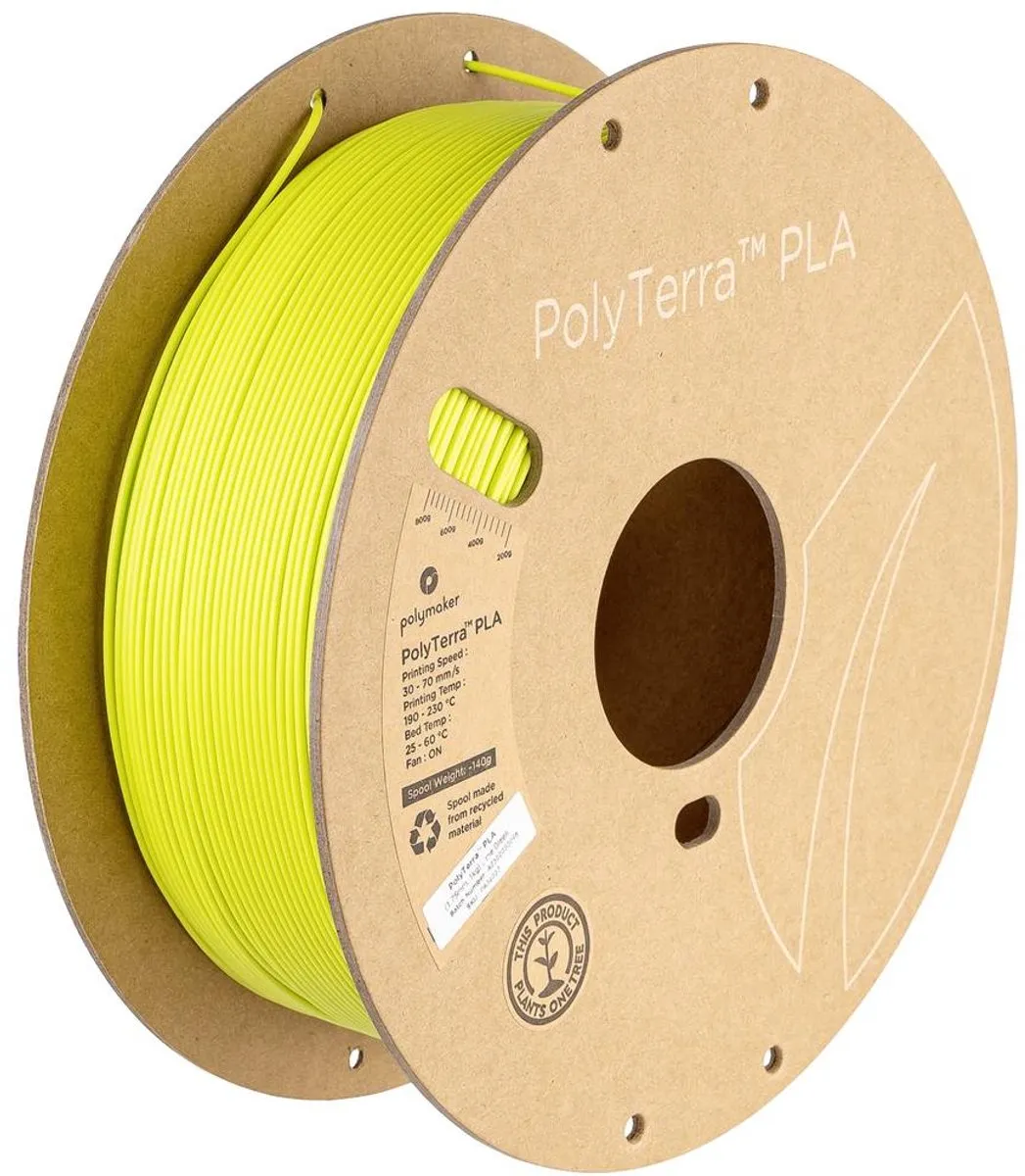Polymaker PLA Filament 1.75mm Limoengroen 1kg