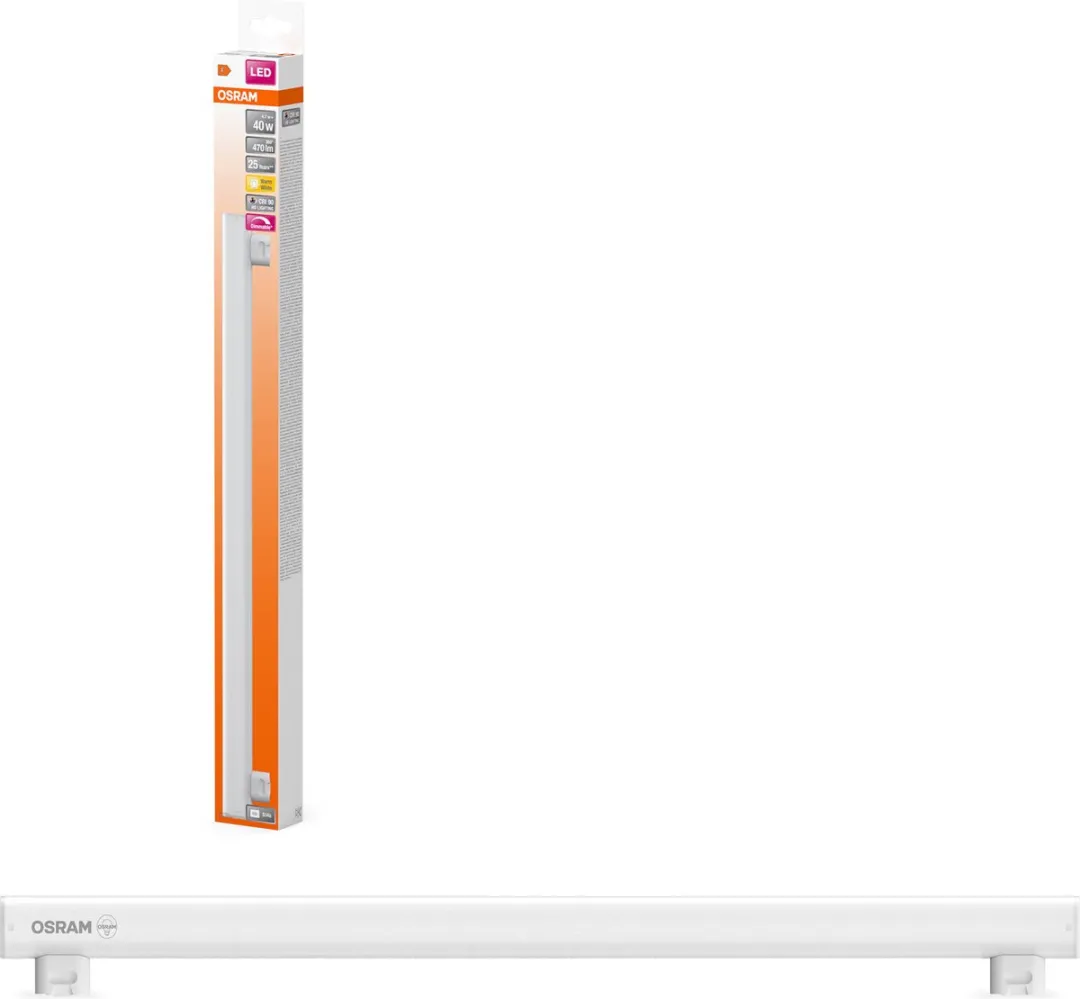 Osram LEDinestra HD S14s 4.7W 470lm - 2700K Warm Wit - Dimbaar