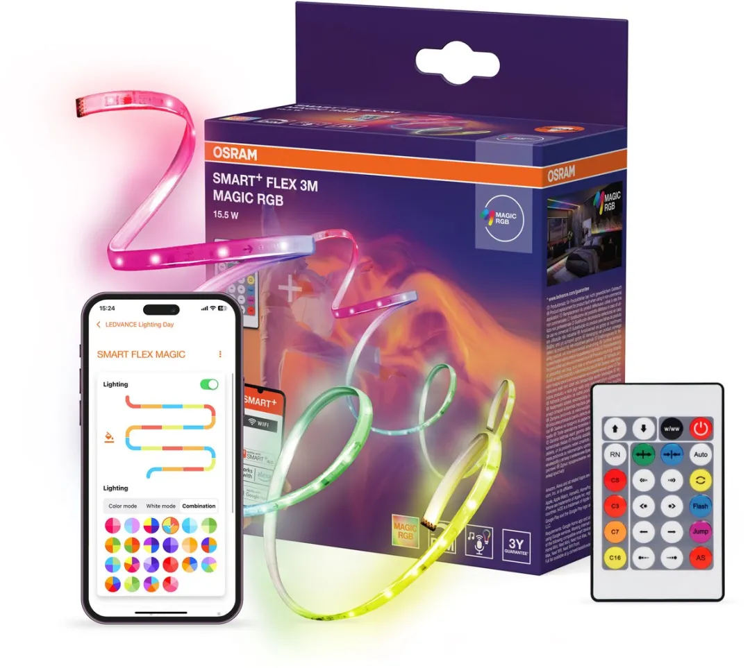 Osram Smart+ Wifi Flex Magic RGB LED Strip 3m - 15W