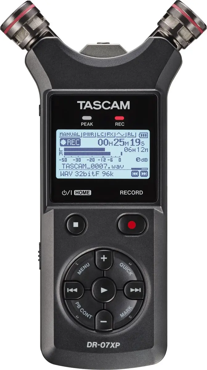 Tascam DR-07XP Mobiele Recorder