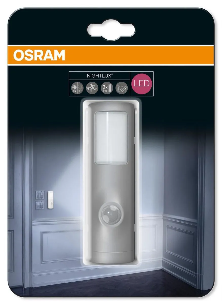 Osram NIGHTLUX Torch Wandverlichting 0.35W - Antraciet