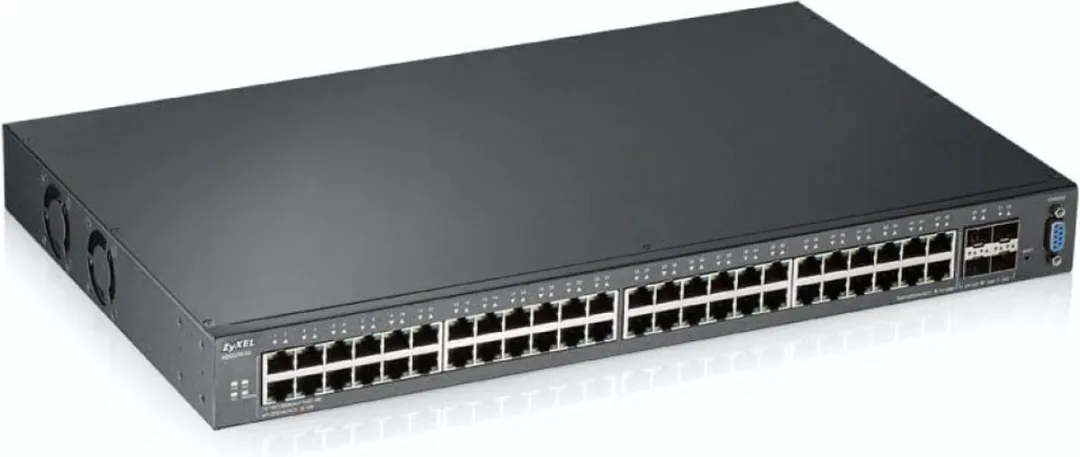 Zyxel XGS2210-52 Netwerk Switch 48x - 176 Gbps - Zwart