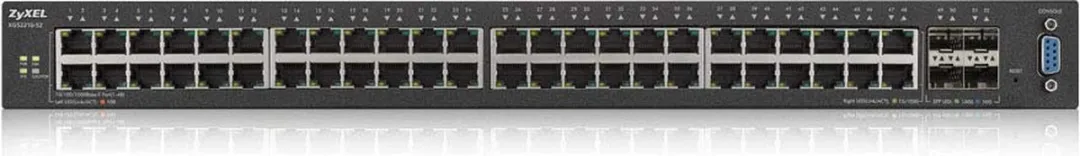 Zyxel XGS2210-52 Netwerk Switch 48x - 176 Gbps - Zwart