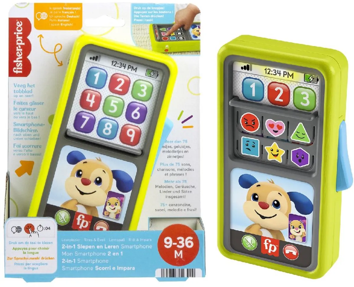 Fisher Price Leerplezier 2-in-1 Smartphone HNL42