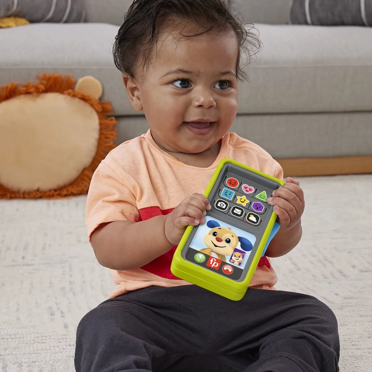 Fisher Price Leerplezier 2-in-1 Smartphone HNL42 - Blauw