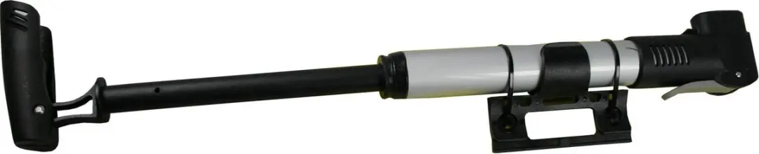 Benson Compacte Fietspomp 175g - Zwart/Grijs - afbeelding 2 van 6