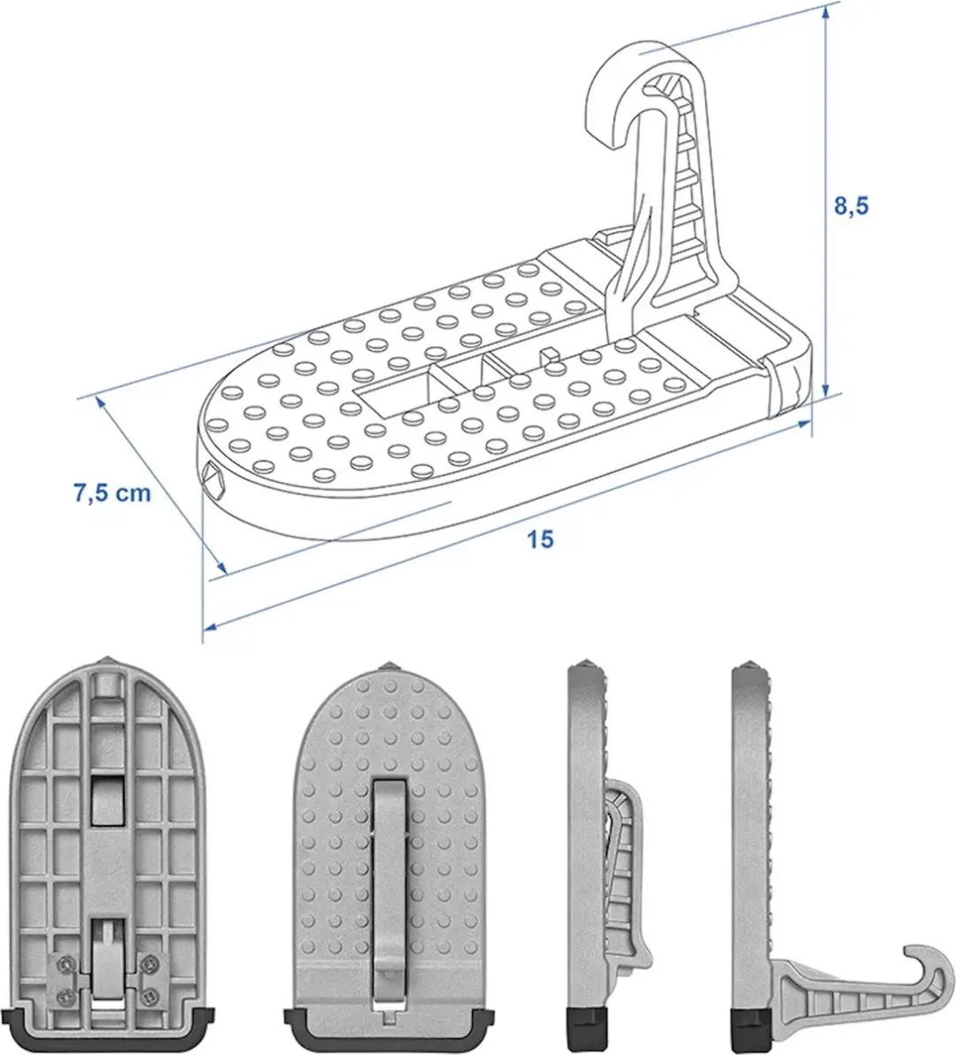 ProPlus Autodeur Opstap - Inklapbaar - 200 kg - afbeelding 6 van 6