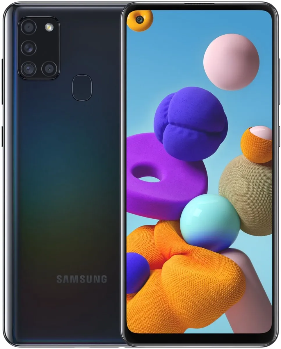 Samsung Galaxy A21s SM-A217FZKNEUB Smartphone - 32GB - Zwart