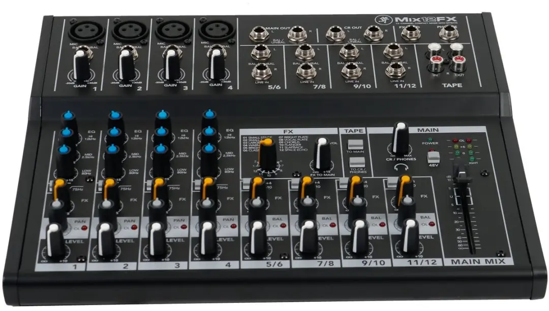 Mackie MIX12FX Console-mengpaneel - 12 kanalen - afbeelding 4 van 6