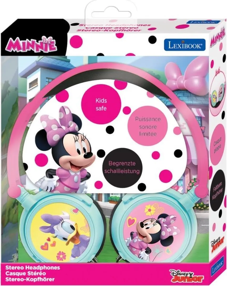 Lexibook Minnie Mouse LB-HP010MN Koptelefoon - Roze - afbeelding 5 van 6