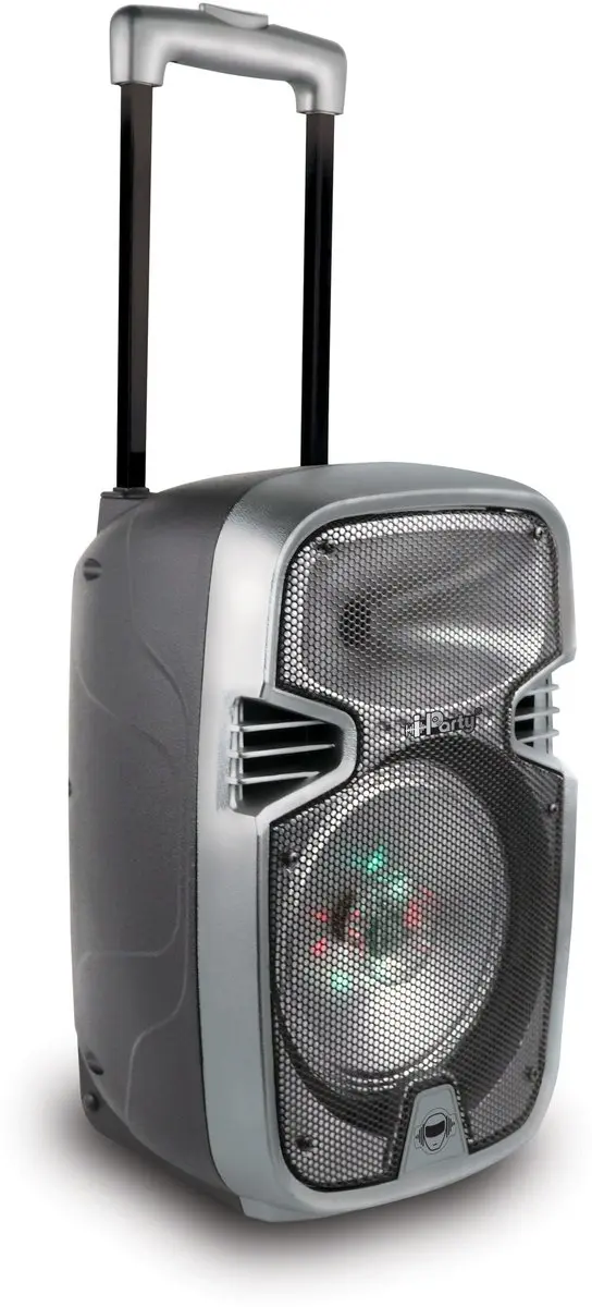 Lexibook LEXK8250_01 Karaoke Trolley Audiosysteem - Zwart - afbeelding 4 van 6