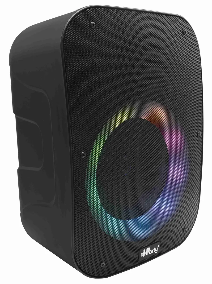 iParty Bluetooth luidspreker met microfoon en meerkleurige lichteffecten