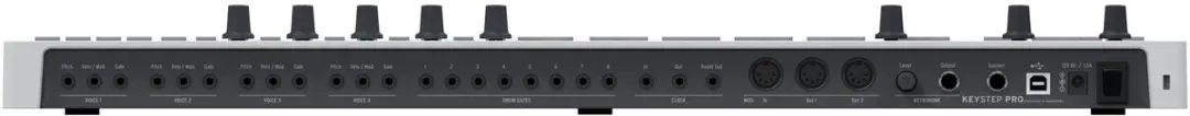 Arturia KeyStep Pro 49MKEKEYSTEPPRO MIDI Controller - Wit - afbeelding 6 van 6