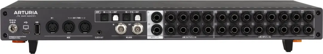 Arturia AudioFuse 16Rig 2.0 ARAUDIOFUSE16RIG Audio Interface - afbeelding 4 van 6