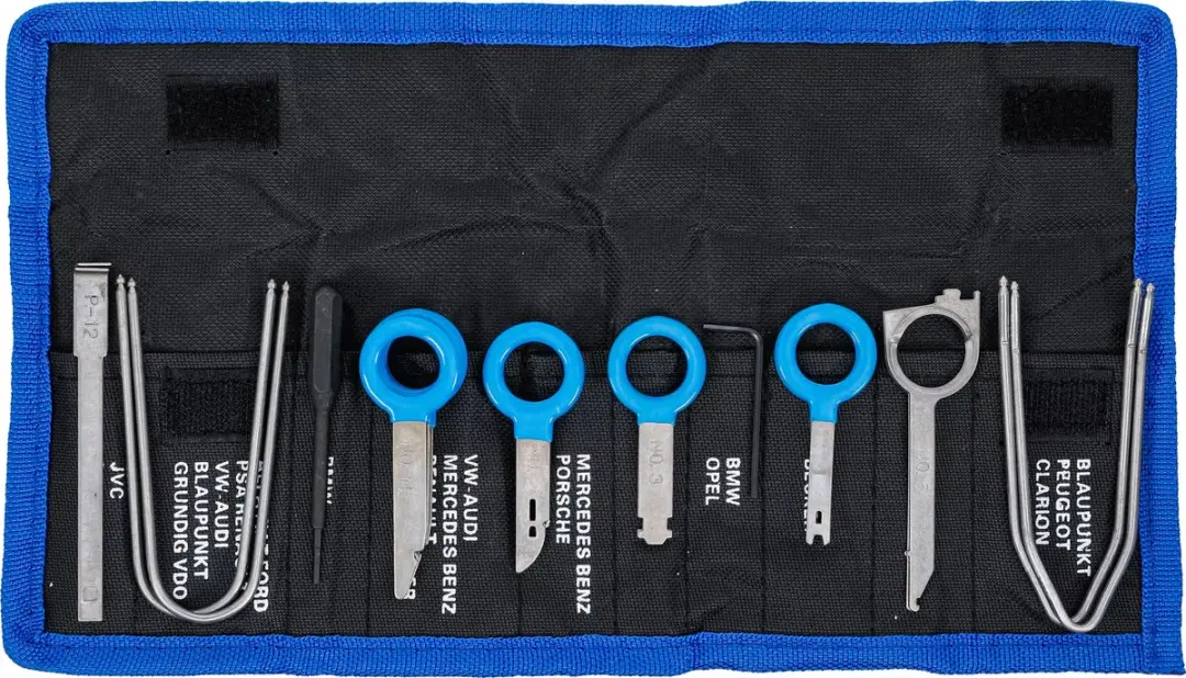 BGS technic Autoradio Demontage Set 18-delig